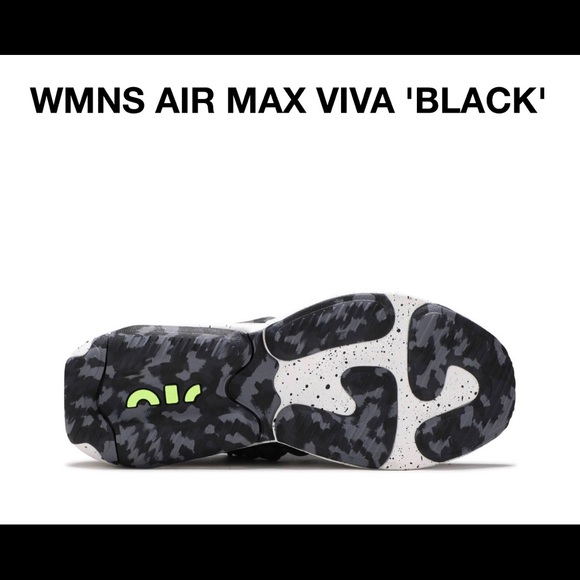 NIKE AIR MAX VIVA 'BLACK' size 7 - Picture 4 of 7
